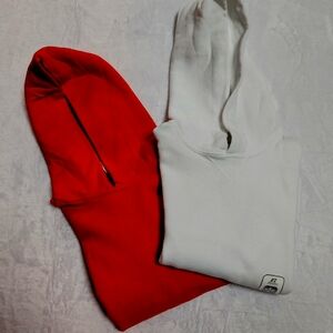 NWT & NWOT SET OF 2 YOUTH HOODIES. MEDIUM. KANGAROO POCKET.